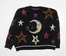 Cider Womens Black 3XL Moon