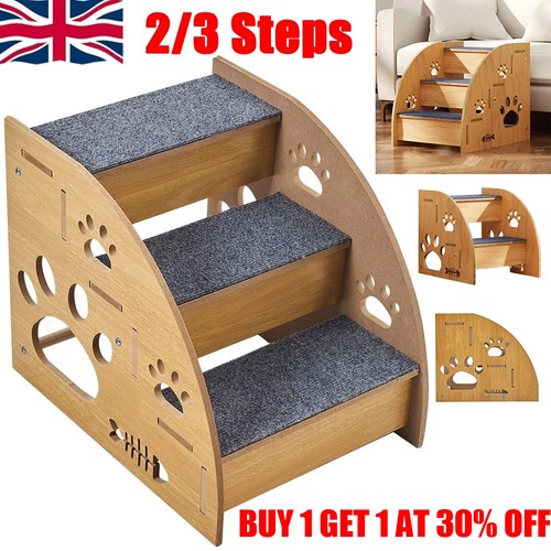 Steps pet ramp wooden - 2/3,