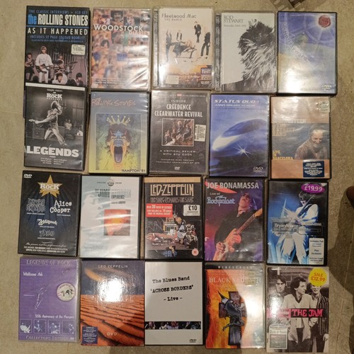 Rock music live concert - music, dvd