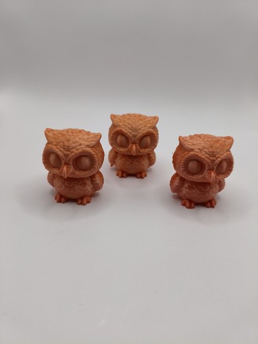 Small homemade printed owl - small,