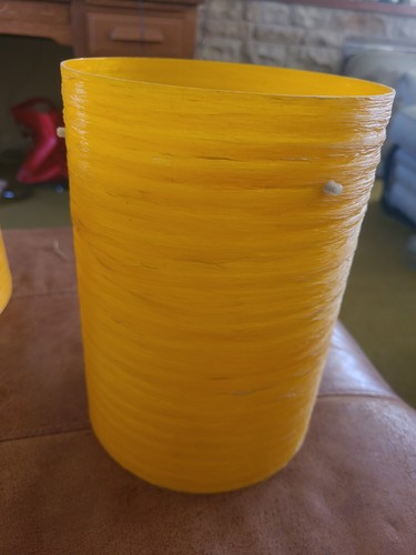 Mid century orange spun - century,