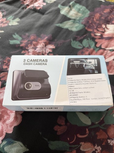New boxed dashcam interior - new, dashcam.
