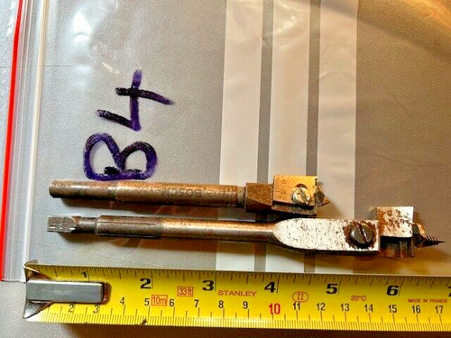 Old adjustable spade drill - old,