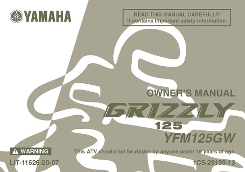 Yamaha owners manual - yamaha,