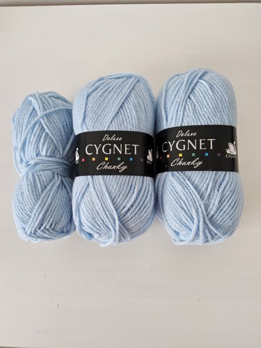 Cygnet blue chunky - chunky, 200+g
