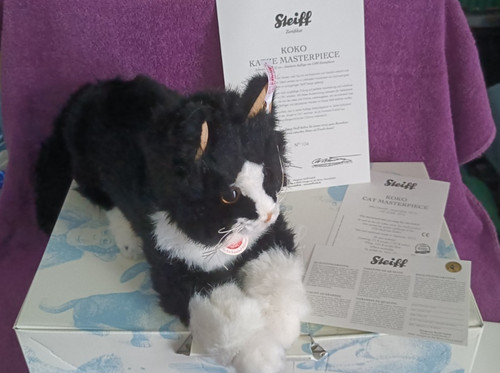 2000 steiff koko cat - 2000,,