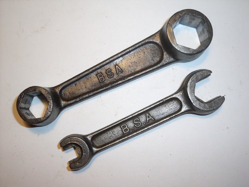 Bsa eb259 832 spanners - &, 15-832