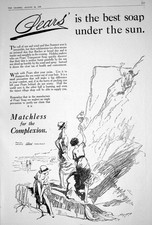 Antique Old Print 1920