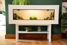 4ft x 16" x 18" Modern White