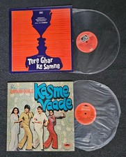2 x Indian Bollywood LP S. D. Burman – Tere Ghar / R. D. Burman – Kasme Vaade