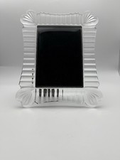 Marquis Waterford Crystal Heart Corner Photo Frame 13x9.5cm Ribbed Design