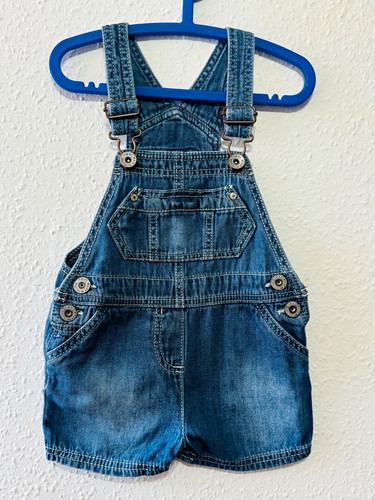 Kids blue denim - kids, dungaree