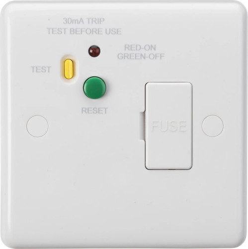 13a single gang rcd - 13a,