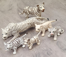 SCHLEICH WHITE TIGERS LEOPARDS