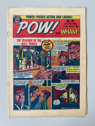 Pow and wham - wham!, comic