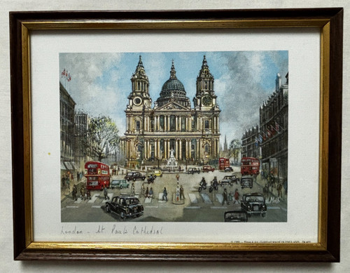 Vintage framed moss print - vintage,