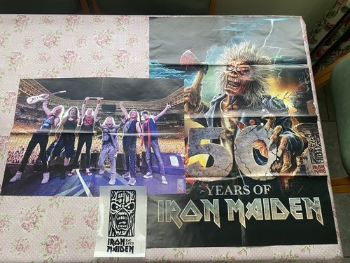 Iron maiden years poster - iron,