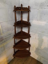 SOLID MAHOGANY  FLOOR STANDING