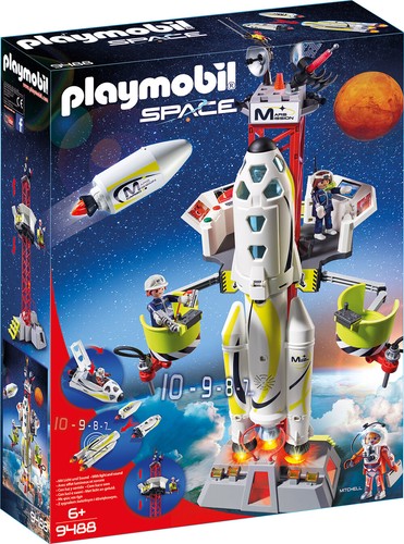 Playmobil space rocket mars - rocket,