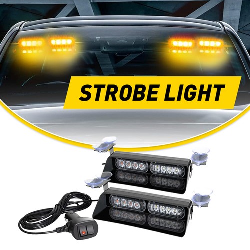 Led warning strobe amber - led,