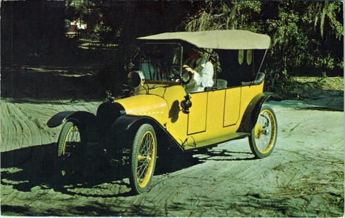 Chrome postcard sarasota - chrome,