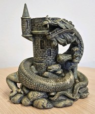 Polystone Dragon On Castle 2001 Dice Tower