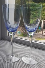 Blue crackle glass clear - 2,