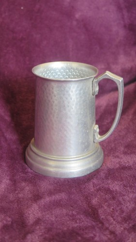 Vintage pewter tankard made - vintage,