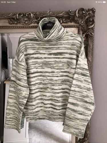 Bnwt green mix jumper - green,