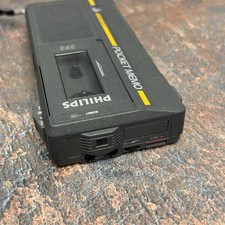 Vintage Phillips 393 Pocket Memo Dictaphone - Tested & Working