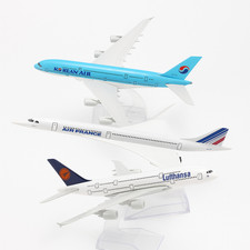16cm 36 countries Die Cast Metal Desk Aircraft Plane Model UK