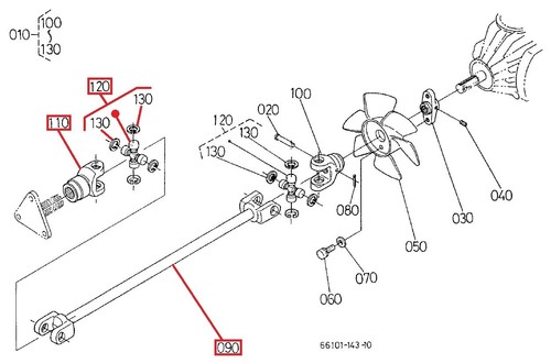 Propshaft repair kit fits - propshaft,