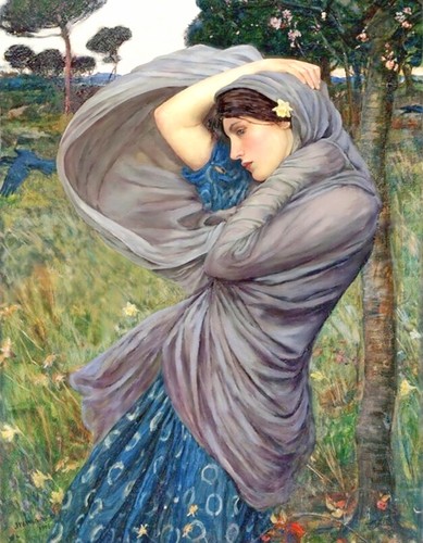 Pre raphaelite art boreas - art:,