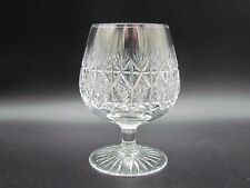 THOMAS WEBB WELLINGTON PATTERN 5" BRANDY GLASSES - SIGNED (10641)