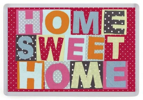 Home sweet - fridge, magnet