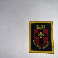 Boy Scout Badge British Scouts Western Europe
