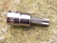 HALFORDS ADVANCED T50 SECURITY TORX SOCKET, 3/8" DRIVE,  NEW.