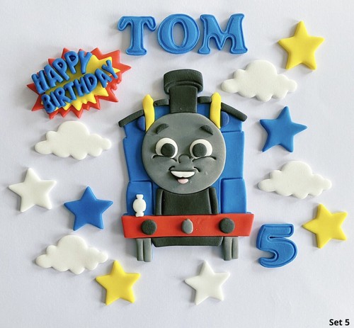 Edible fondant thomas - edible, and
