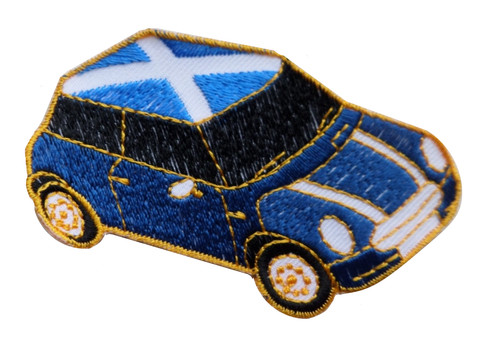 Mini one with scotland - with, st
