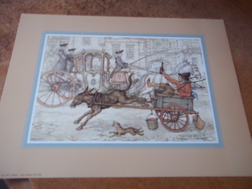 Anton pieck vintage print - anton,