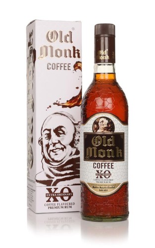 Old monk coffee rum - xo,