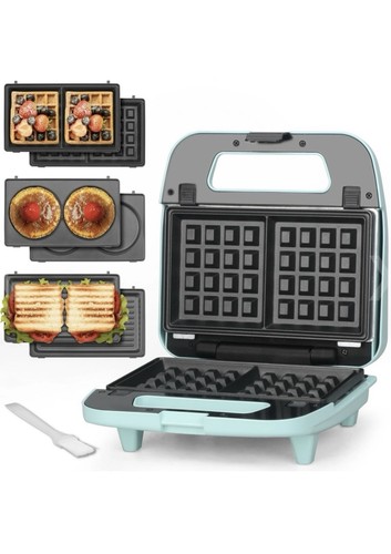 Snack maker 1 sandwich - 3-in-1,