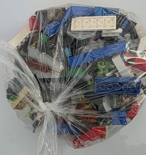 Bag lego pieces job lot - of,