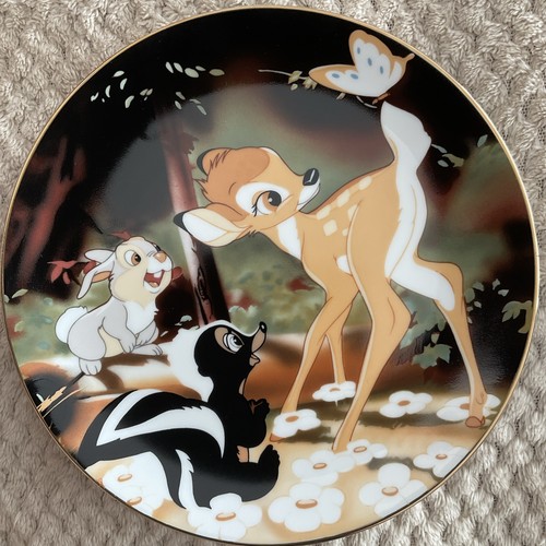 Disney plate - bambi),