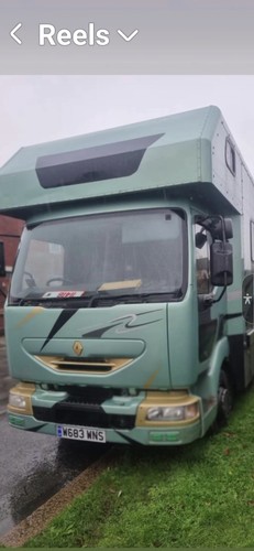 Renault horsebox converted - horsebox,