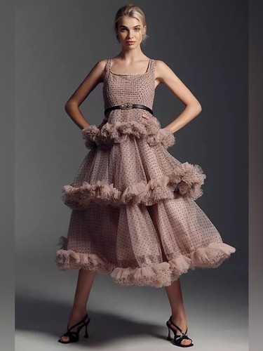 Mac duggal polka - polka, dot