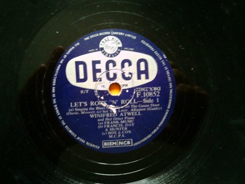Collection shellac records - collection,