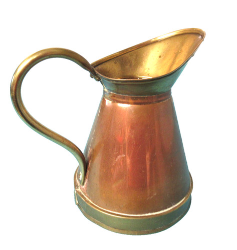 Antique copper pint - copper,
