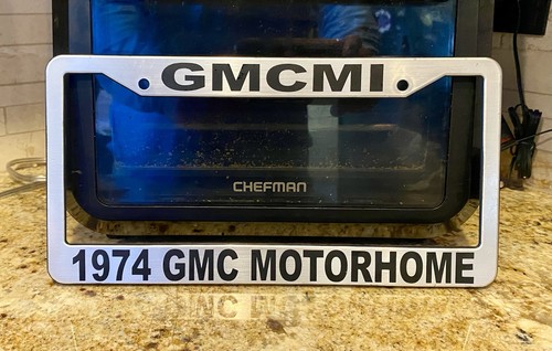 1974 gmc motorhome - motorhome, license