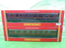 2 x Hornby LMS Crimson Lake